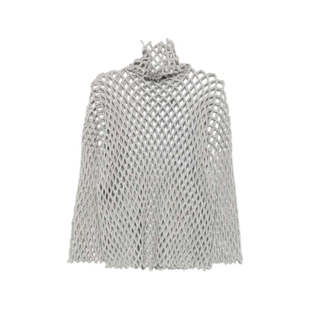 Sportmax Women Open-Knit Turtleneck Sweater